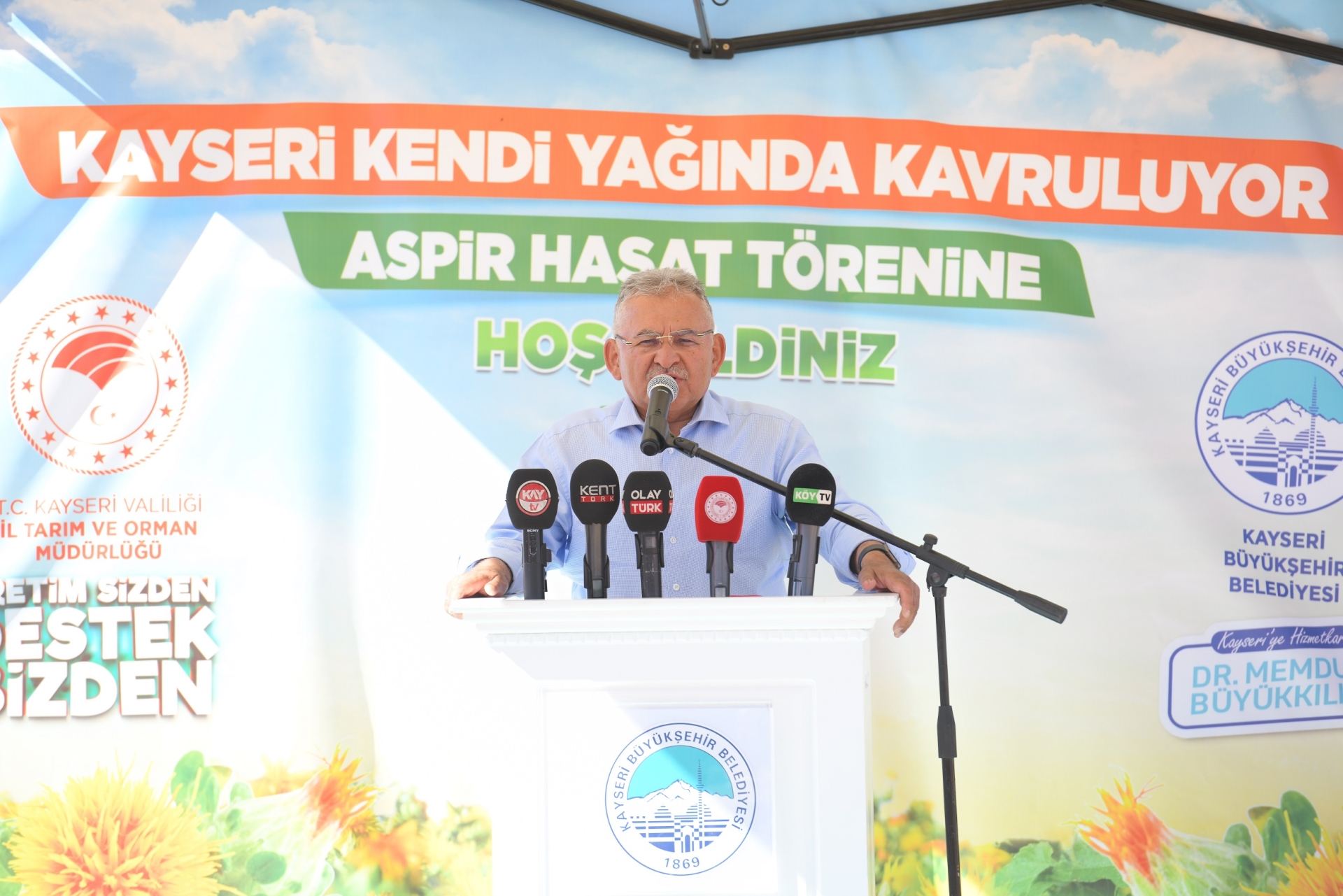 Başkan Büyükkılıç: “Çiftçinin En Güçlü Destekçisi Olarak Türkiye’ye Örnek Oluyoruz”