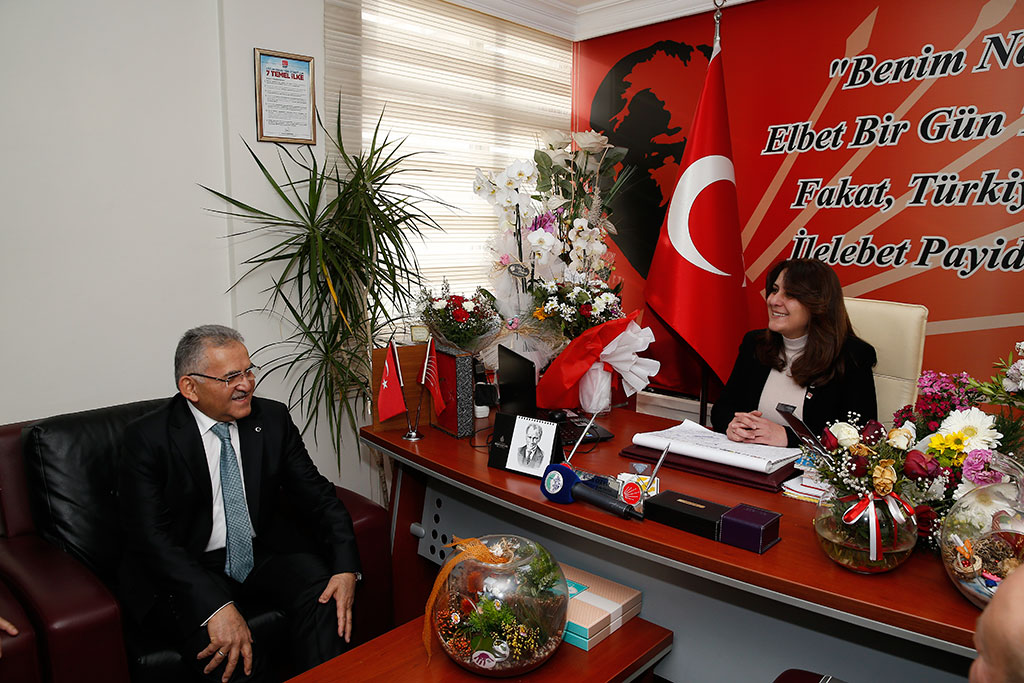 Başkanlardan CHP ve İYİ Parti'ye Ziyaret