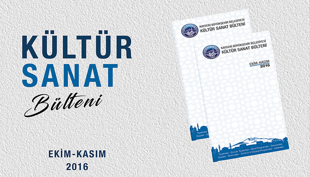 Kasım Ayı Kültür Sanat Bülteni