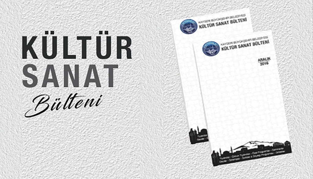 Aralık 2016 Kültür Sanat Bülteni