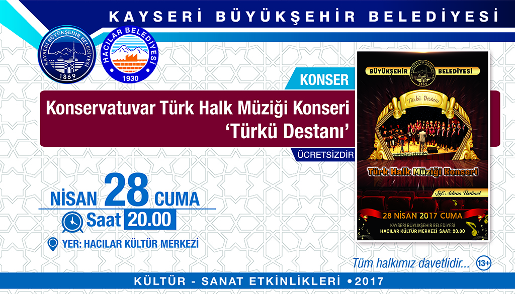Konservatuvar Türk Halk Müziği Konseri