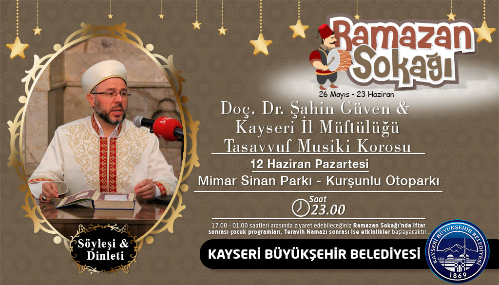 Doç.Dr.Şahin Güven & Kayseri İl Müftülüğü Tasavvuf Musiki Korosu