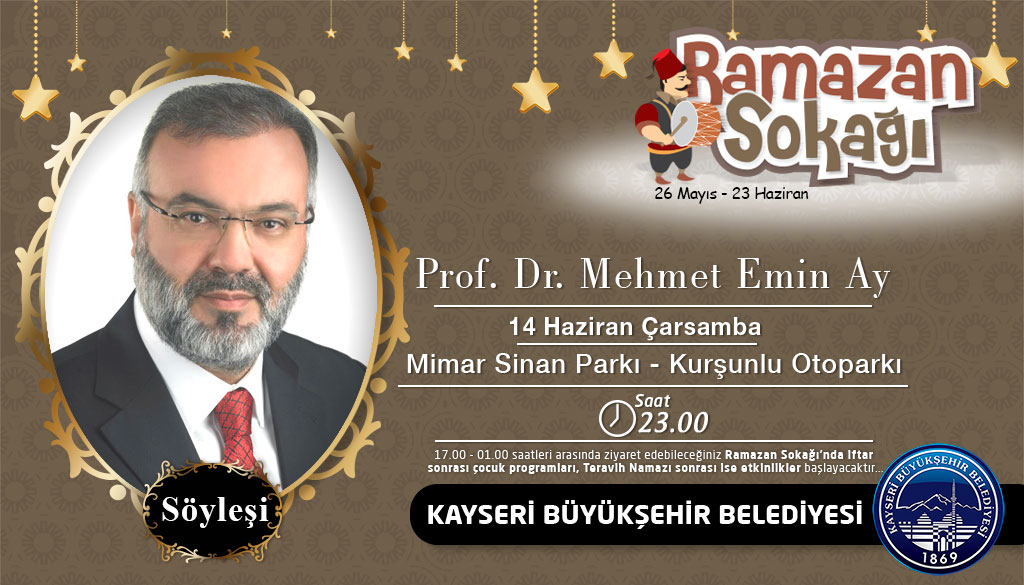 Prof.Dr.Mehmet Emin Ay