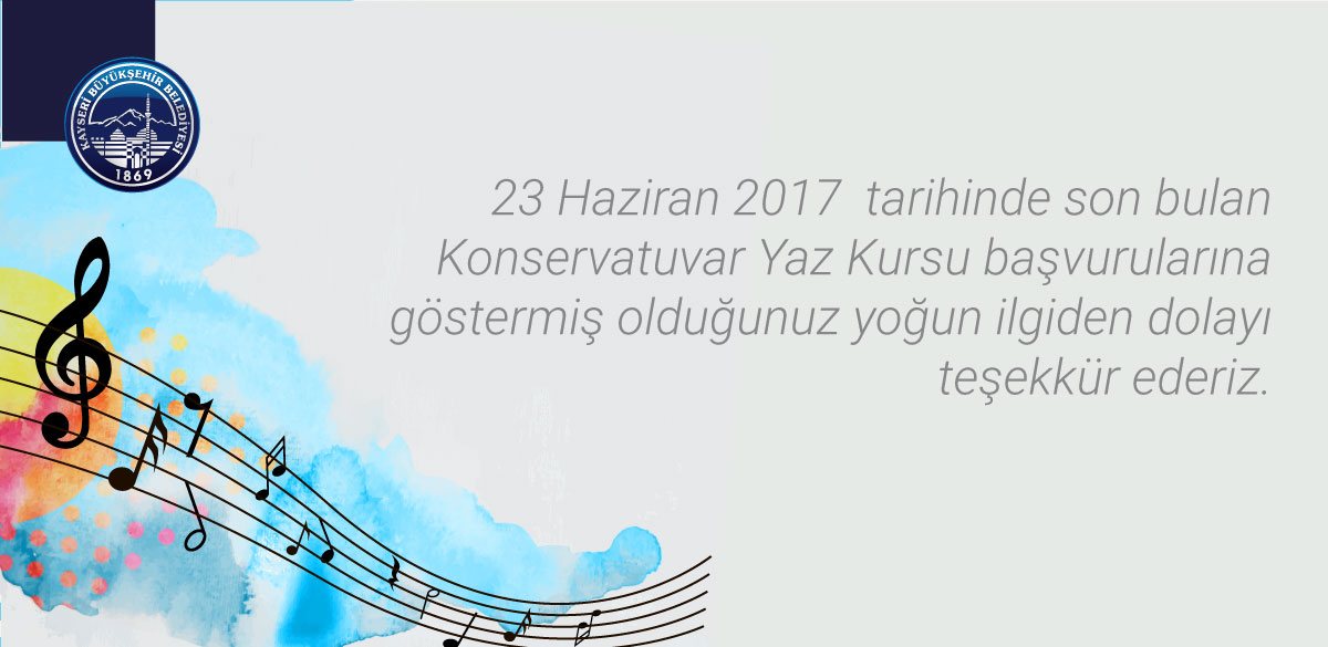 Konservatuvar Yaz Kursları