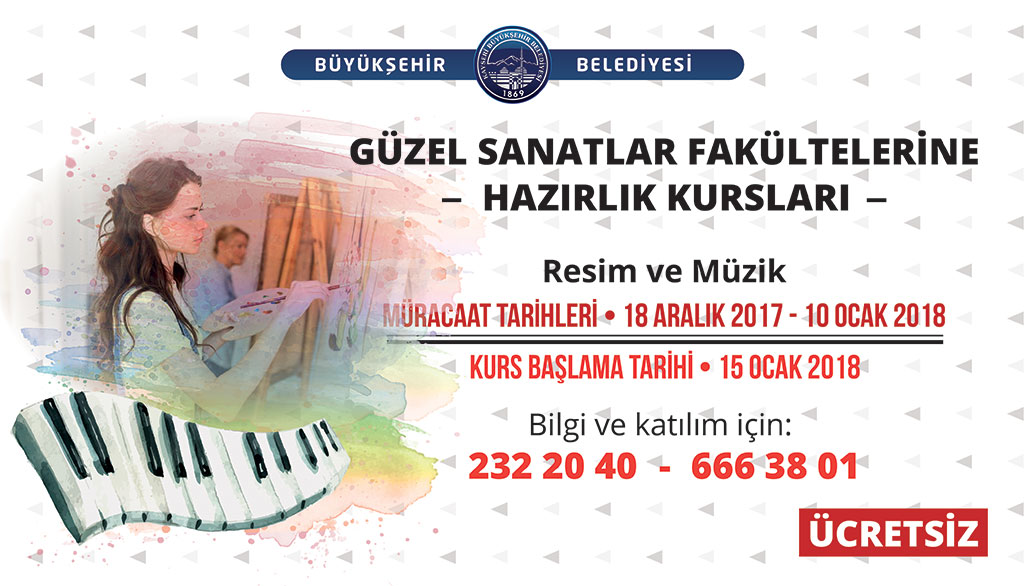 Güzel Sanatlar Fakültelerine Hazırlık Kursları
