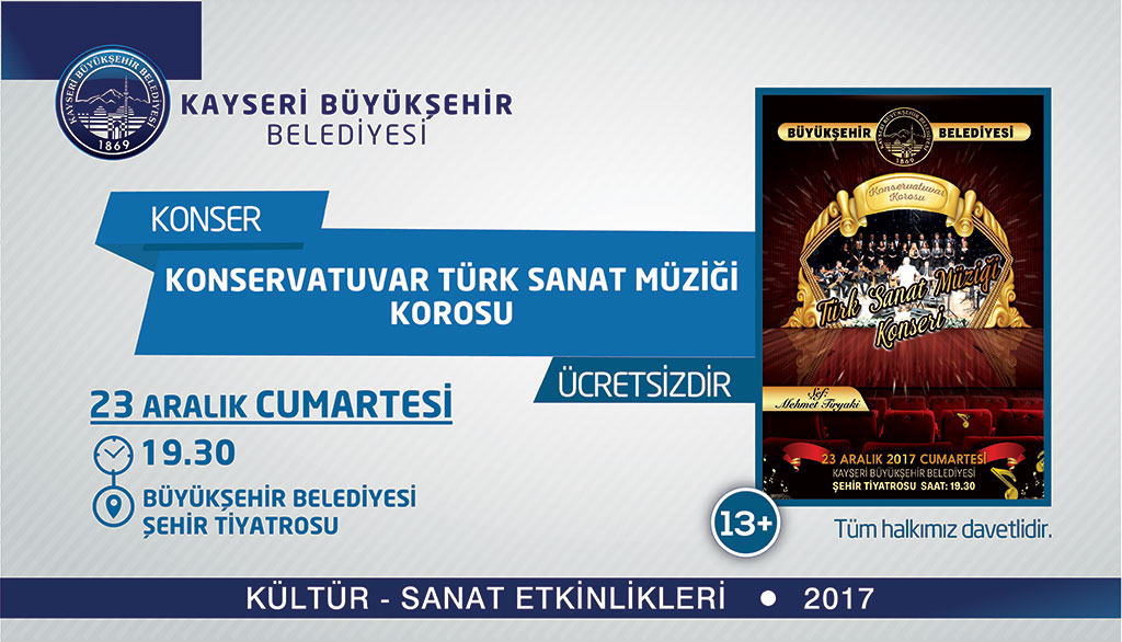 Konservatuvar Korosu Türk Sanat Müziği Konseri