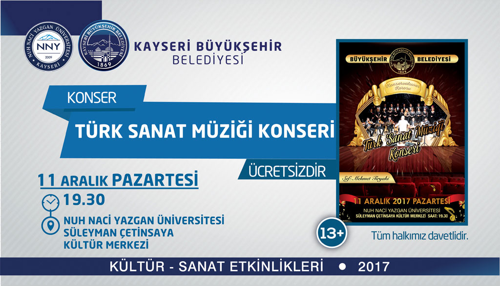 Konsevatuvar Korosu Türk Sanat Müziği Konseri