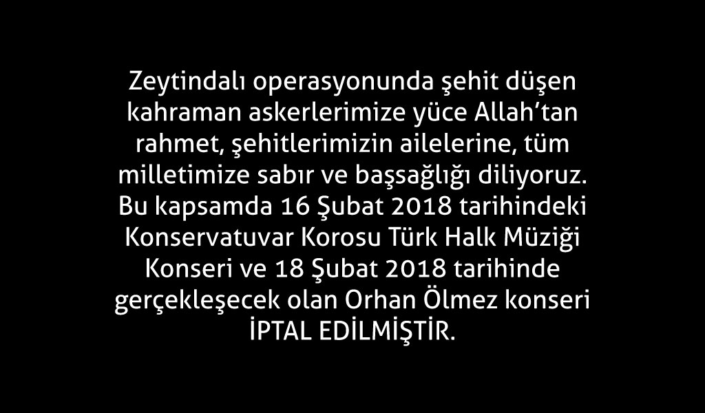 İPTAL DUYURUSU