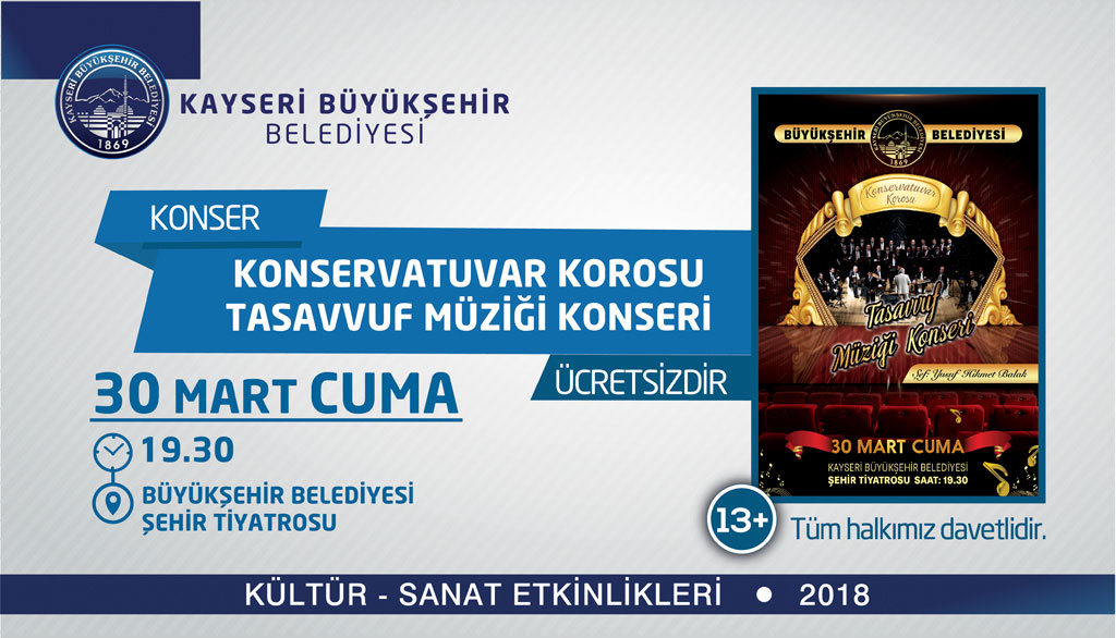 Konservatuvar Korosu Tasavvuf Müziği Konseri