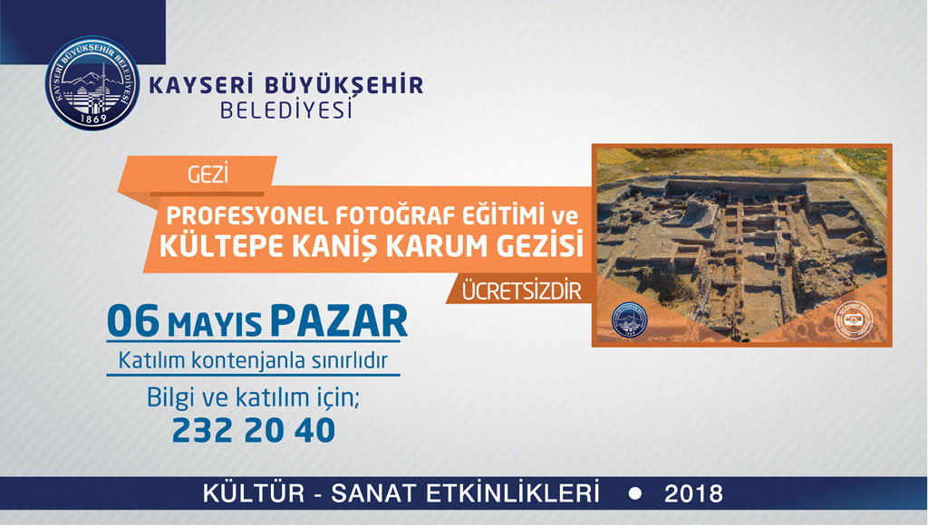 Profesyonel Fotoğraf Eğitimi ve Kültepe Kaniş Karum Gezisi