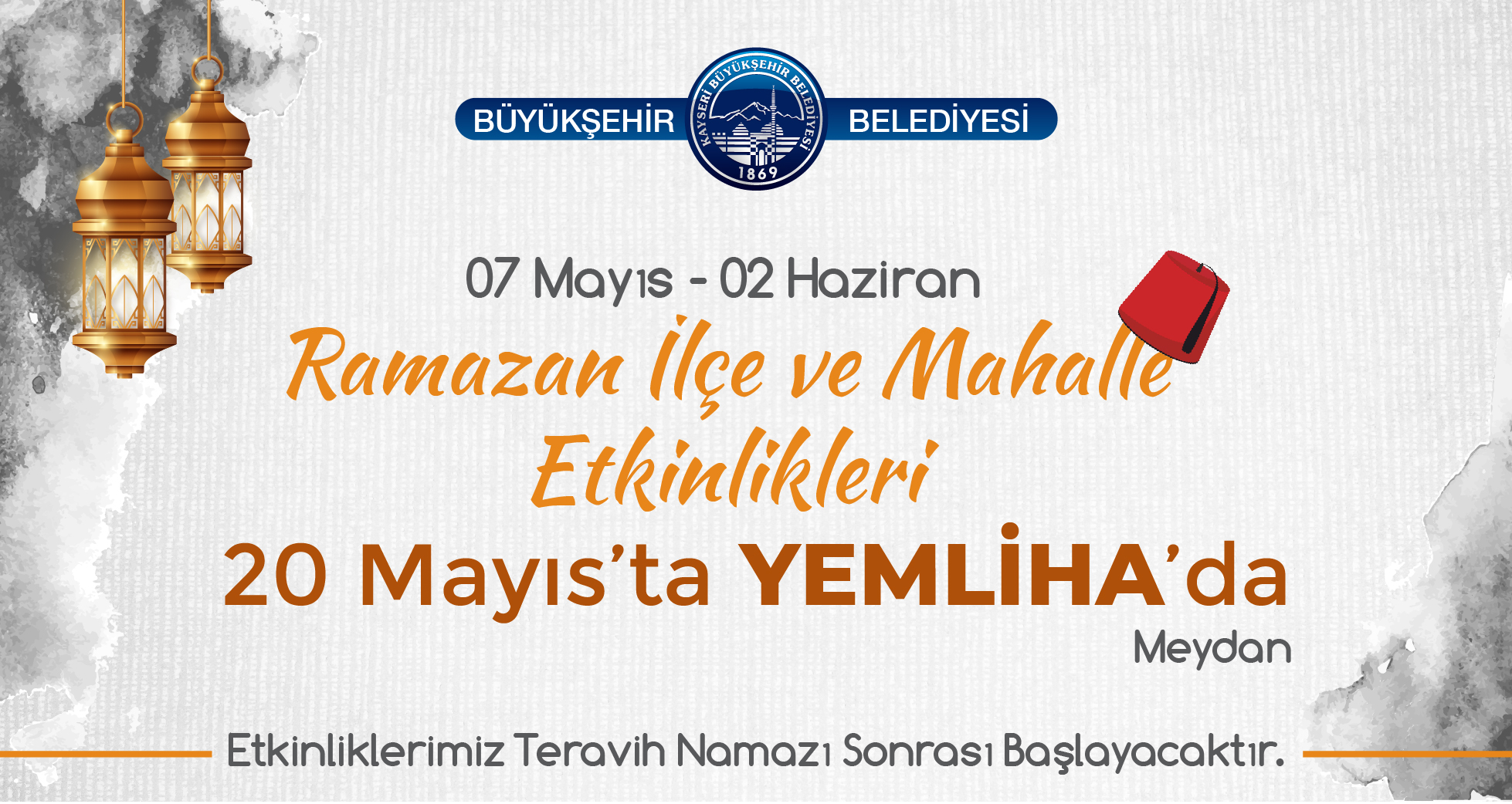 İlçe ve Mahalle Etkinlikleri Yemliha