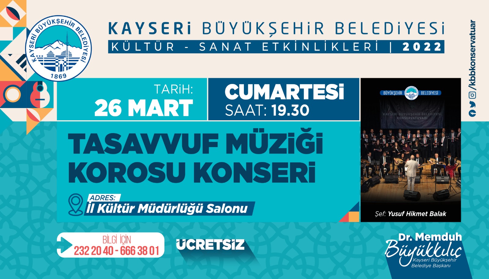 Tasavvuf Müziği Korosu Konseri 2022