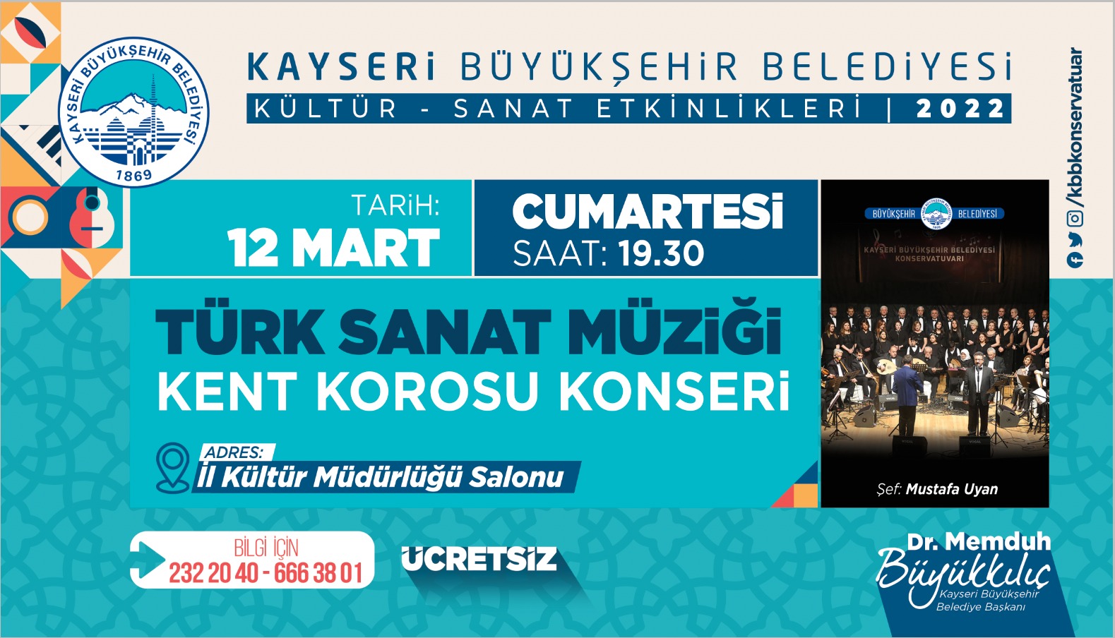 Türk Sanat Müziği Kent Korosu Konseri