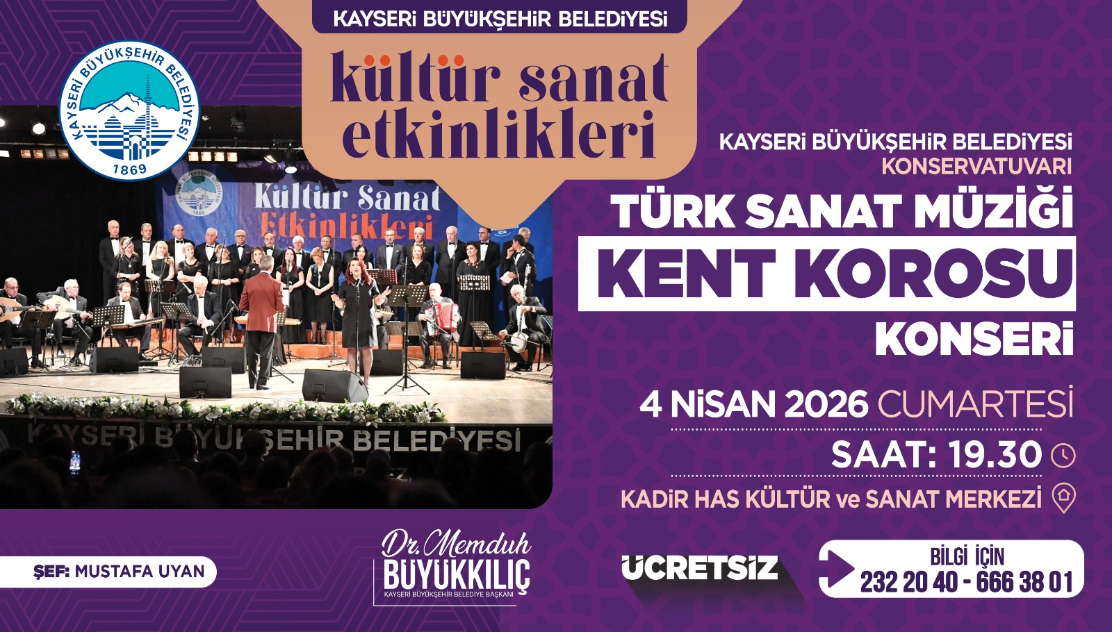 Türk Sanat Müziği Kent Korosu Konseri