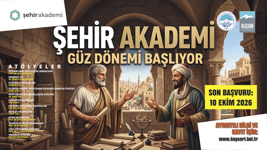Şehir Akademi 2026 Güz Dönemi