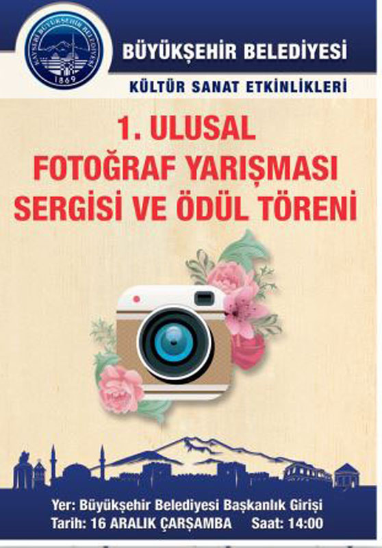 1.ulusal Fotoğraf Yarışması Sergisi Ve Ödül Töreni