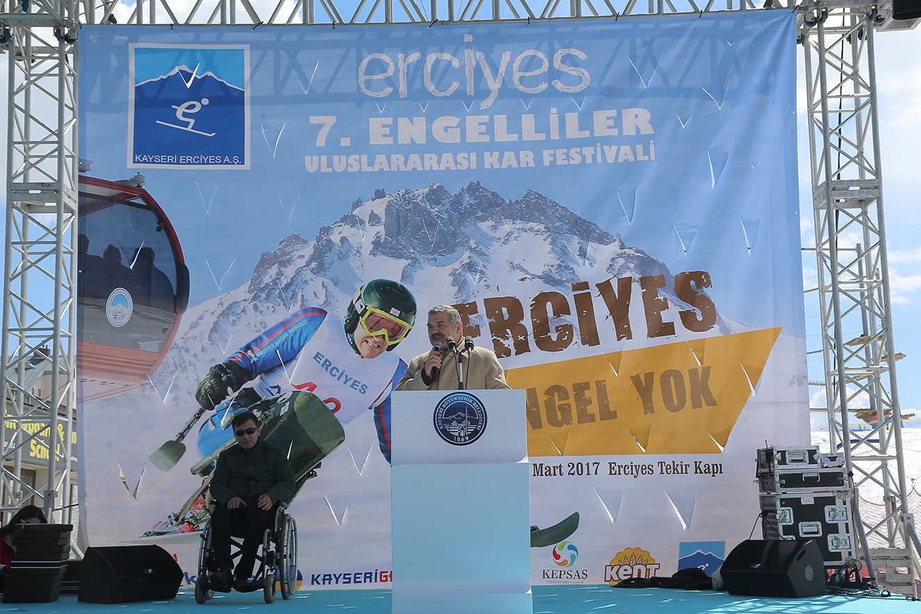 Erciyes'te Engelsizler