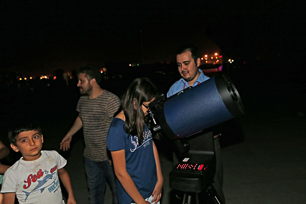 Bilim Merkezi'nde Meteor Yağmuru Şöleni