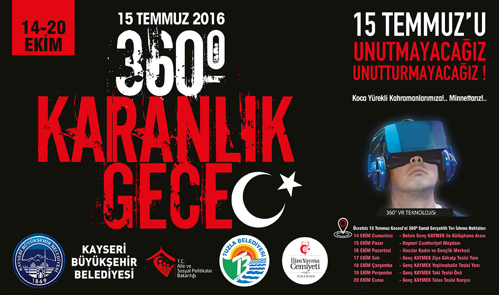 15 Temmuz'u Unutmayacağız