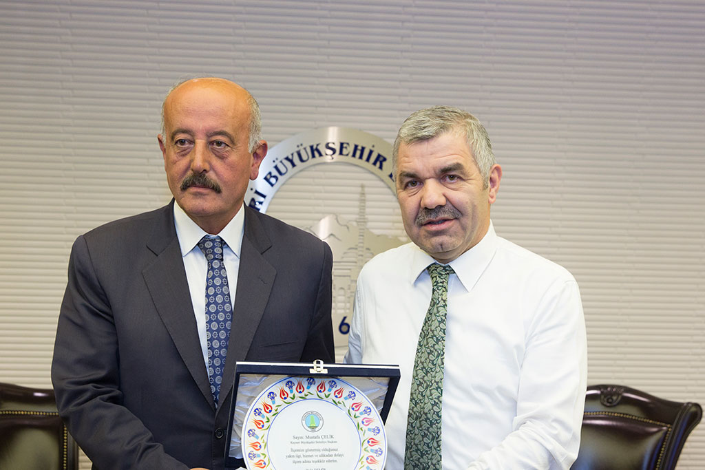 İlçelerden Başkan Çelik'e Teşekkür 