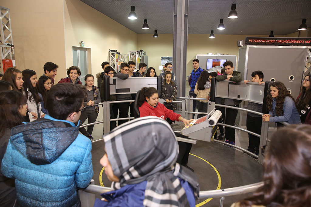 Kayseri Bilim Merkezi Mars'ı Tanıtıyor