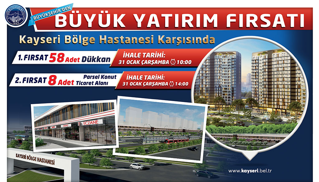 Büyükşehir'den Yatırımcılara Fırsat