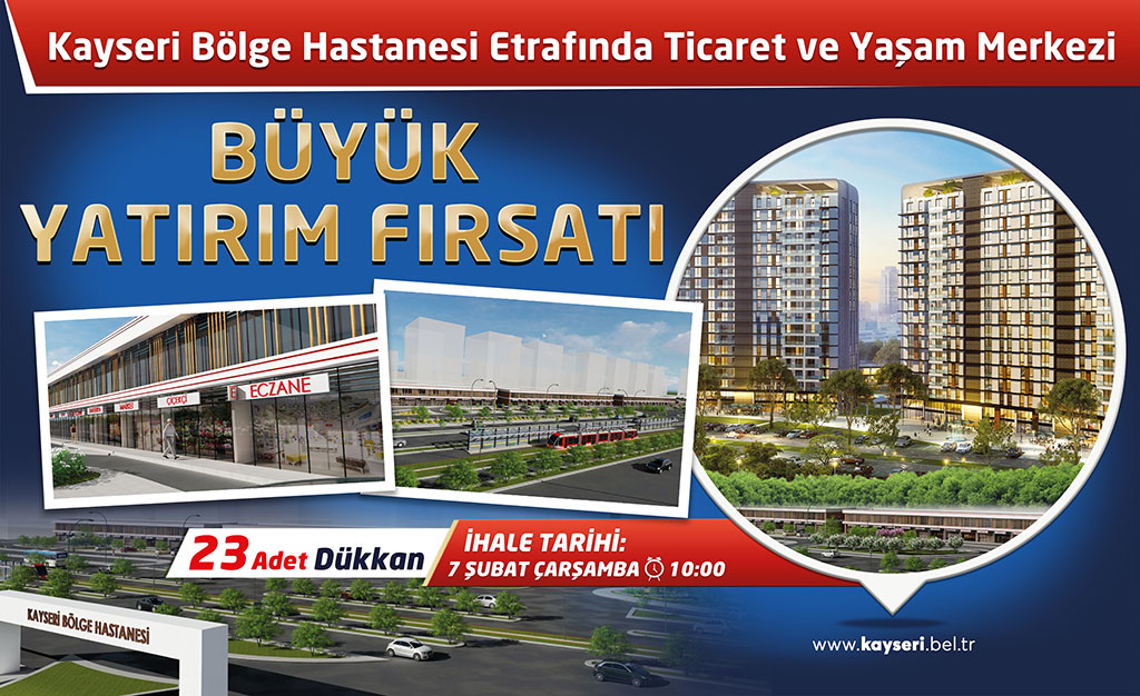 Büyükşehir'den Yatırımcılar İçin Bir Fırsat Daha