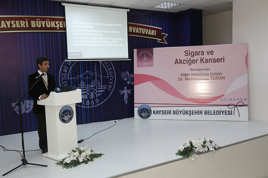 Büyükşehir'de Sağlık Seminerleri Sürüyor