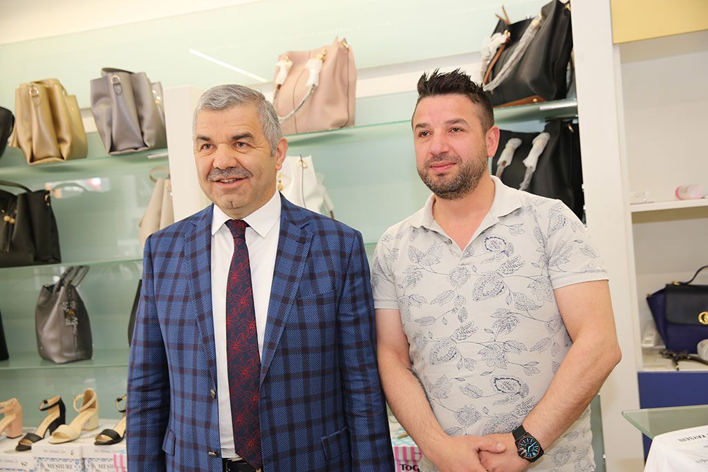 Çelik'ten Esnaf Ziyareti