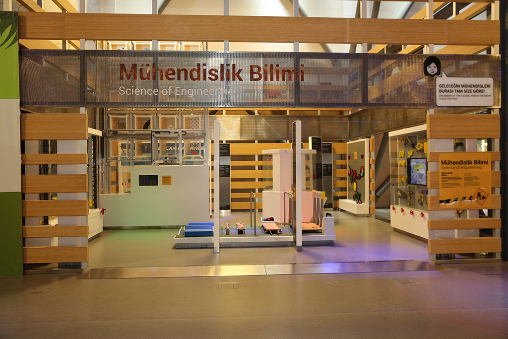 Mühendislik Bilimi, Bilim Merkezi'nde