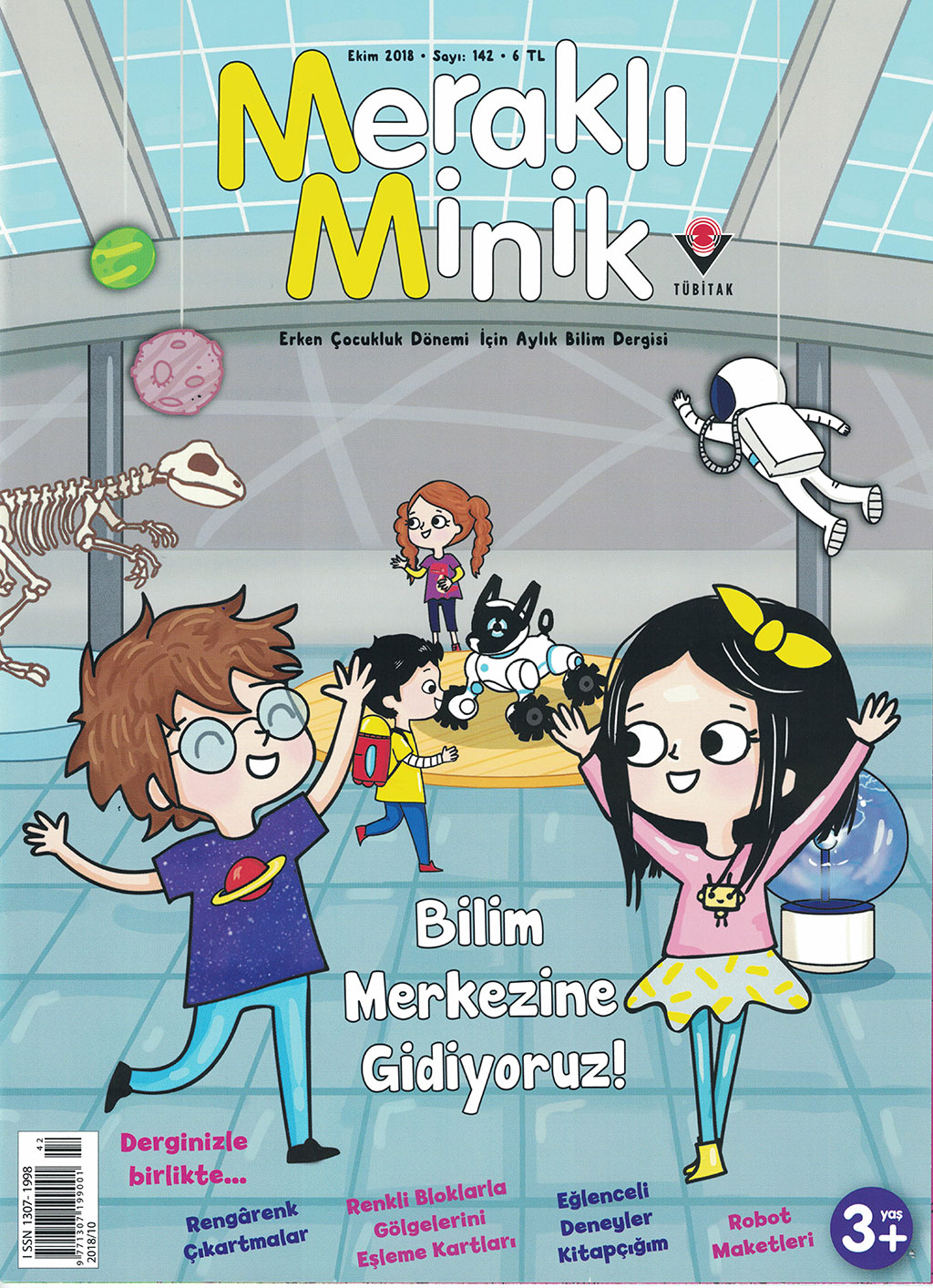 Kayseri Bilim Merkezi TÜBİTAK'ın Dergisinde
