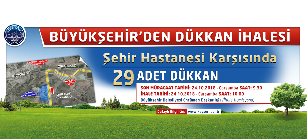 29 Adet İş Yeri Satılacak