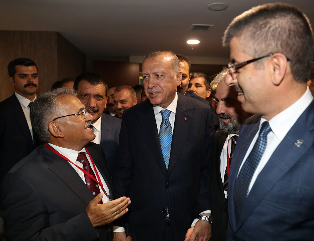 Başkan Büyükkılıç, Cumhurbaşkanı Erdoğan'la Görüştü