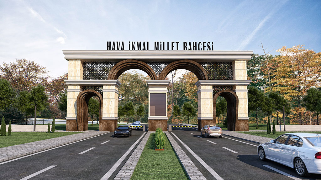 Hava İkmal Millet Bahçesi'nin Temeli Sonbaharda 