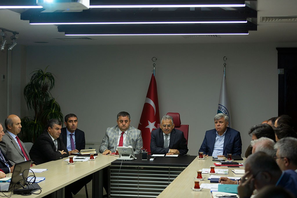 Başkan Büyükkılıç'tan Koordinasyon Toplantısı