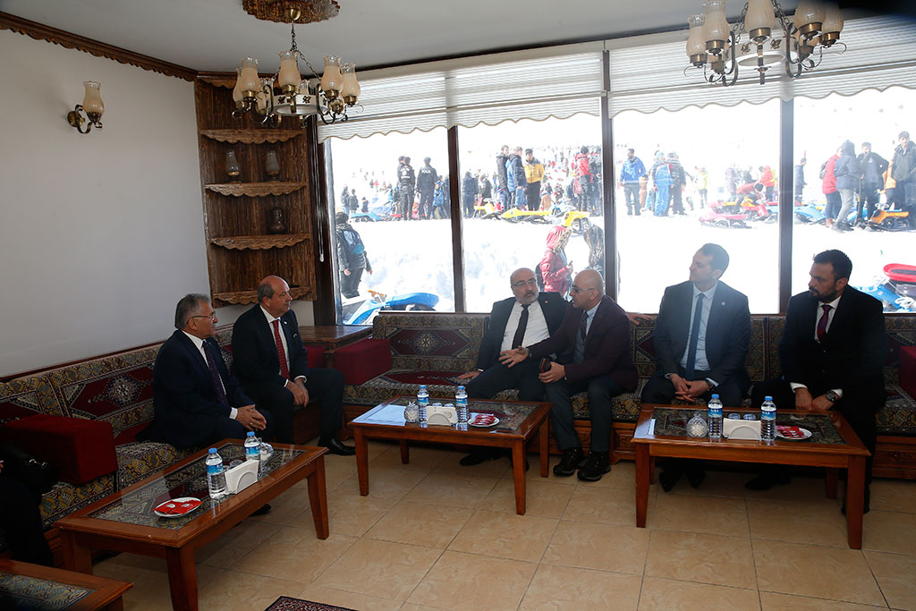 KKTC Başbakanı Tatar, Erciyes'e Hayran Kaldı 