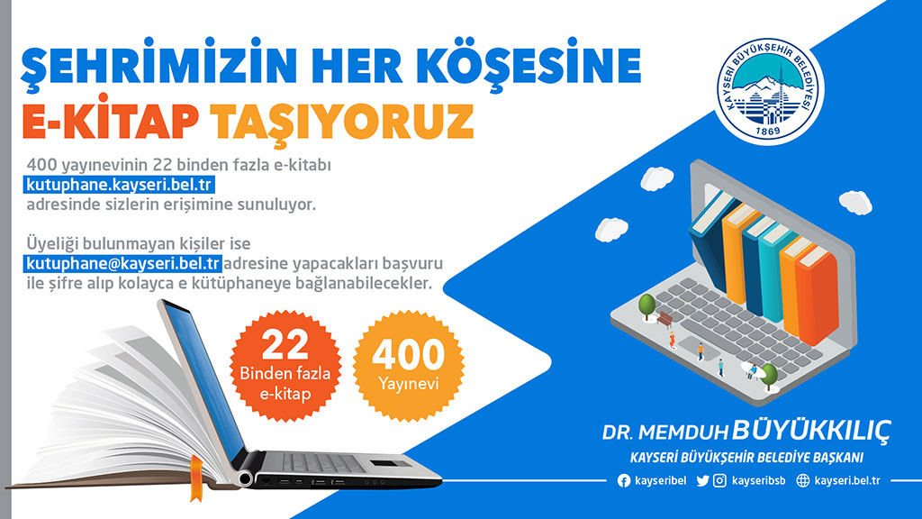 Kütüphanelere Evinizden Bağlanın