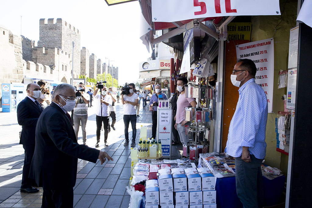 Vali Ve Başkan Yine Sahada Yine Denetimde