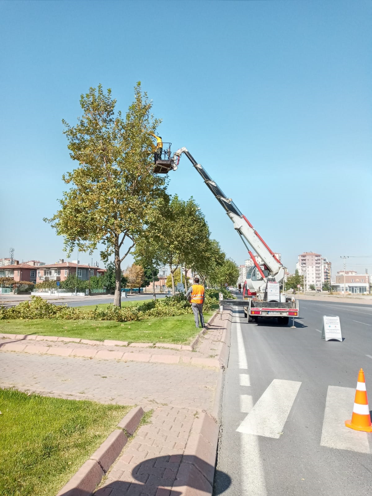 Büyükşehir'den Hummalı Sonbahar Çalışması