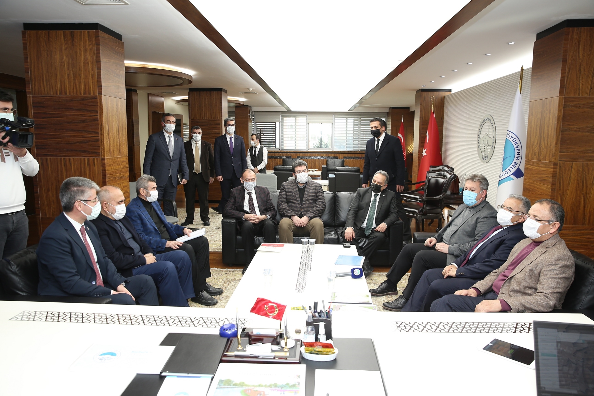 Özhaseki’den Başkan Büyükkılıç’a Ziyaret