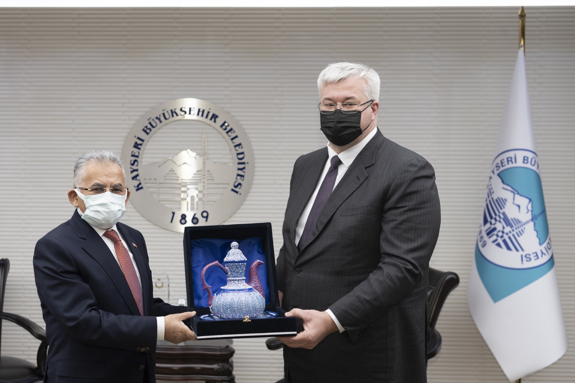 Ukrayna Büyükelçisi’nin Kayseri Hayranlığı