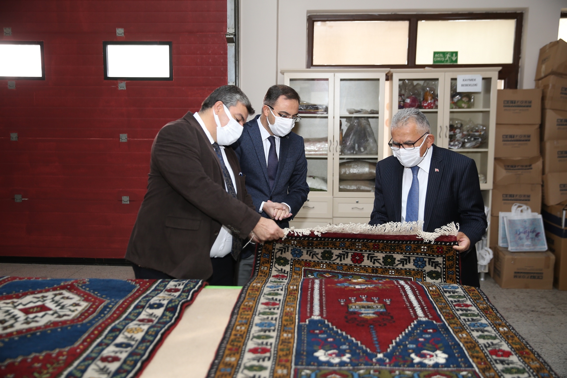 Büyükkılıç, Dijital Ticaret Projesi E-38 Ürünlerini İnceledi