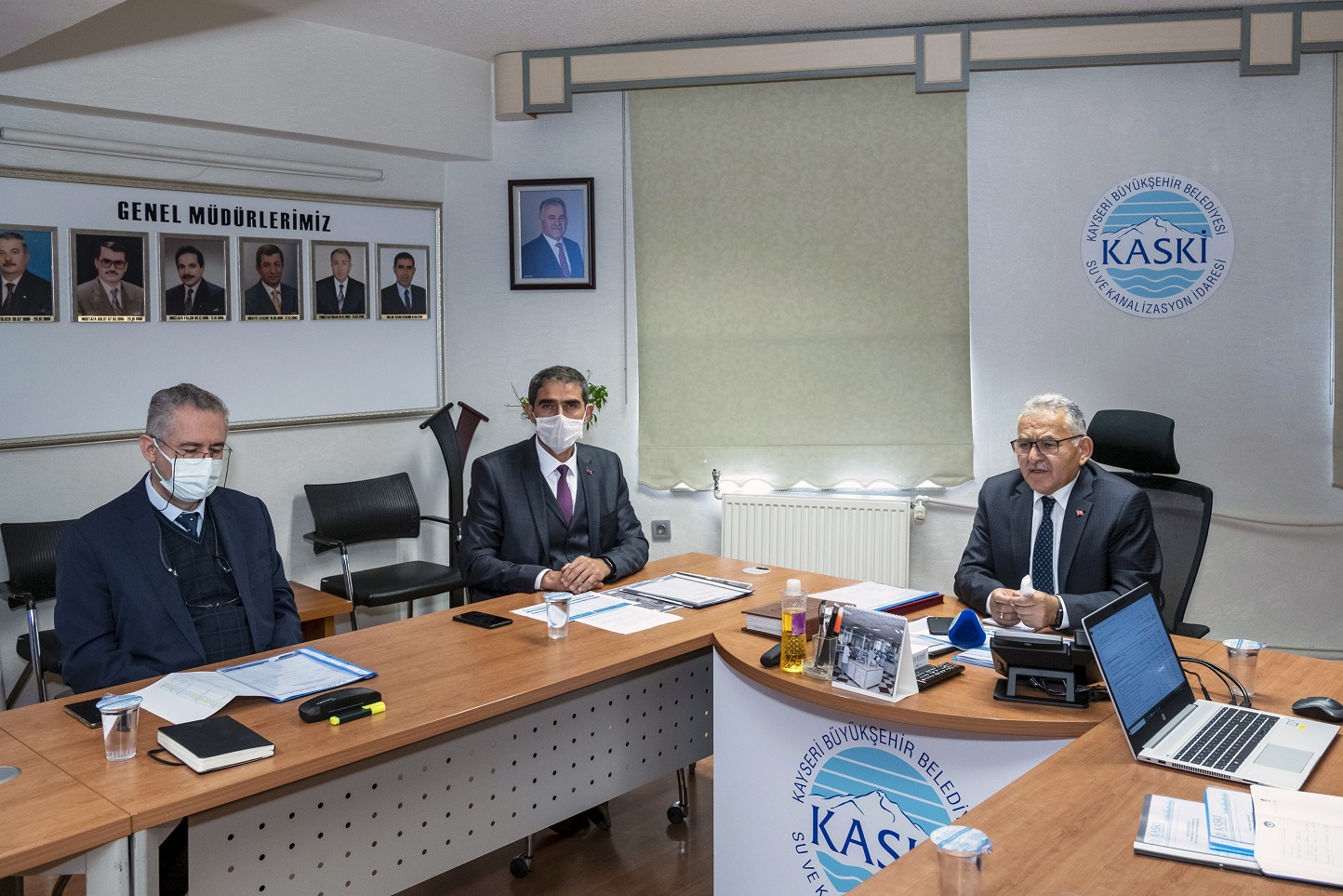 Büyükkılıç'tan KASKİ'de 