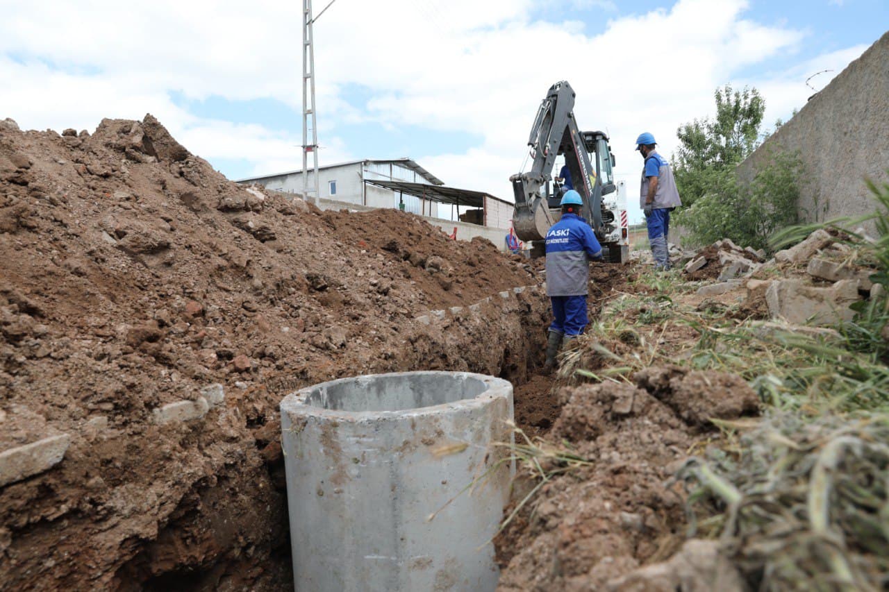 KASKİ’nin Felahiye Yatırımları 2021 Yılında da Devam Etti