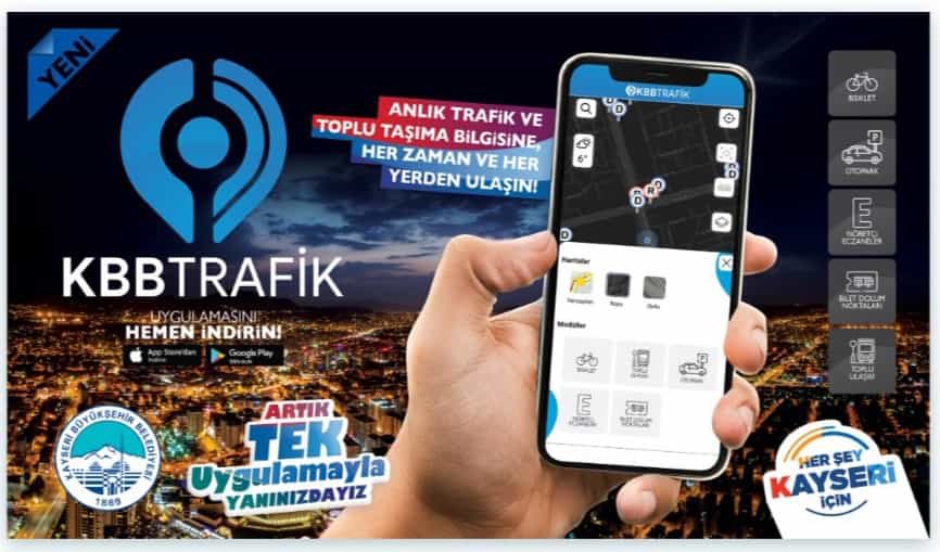 Kayseri Büyükşehir, Ulaşımı Cebe Sığdırdı