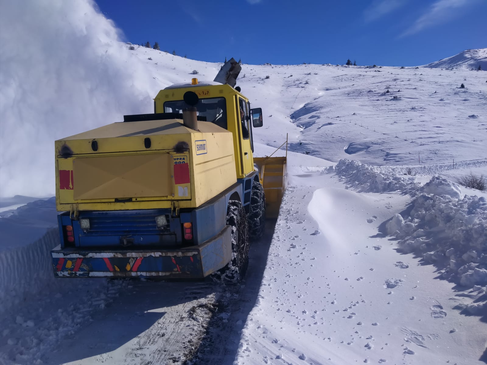 Kayseri Büyükşehir, 16 İlçede Kapalı Yol Bırakmadı