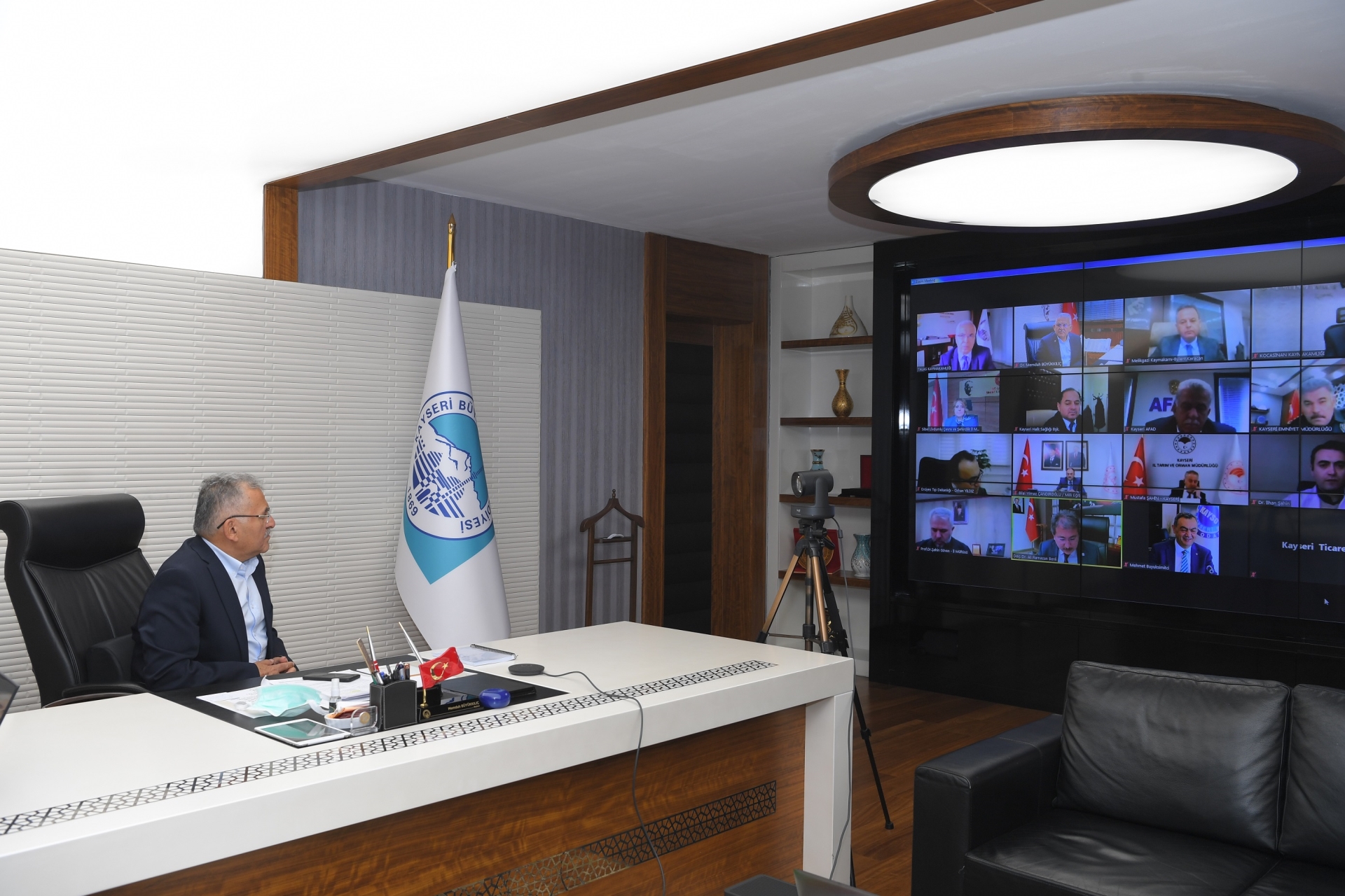 Başkan Büyükkılıç, İl Pandemi Kurulu Toplantısı’na Katıldı