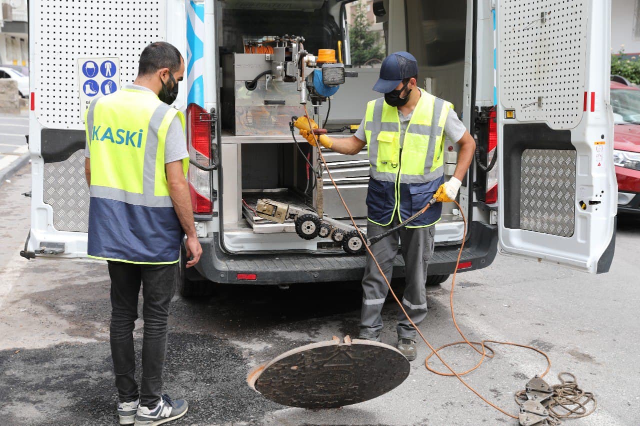 KASKİ, Altyapı Hatlarını ‘Görüntüleme Robotu’ İle Kontrol Altında Tutuyor