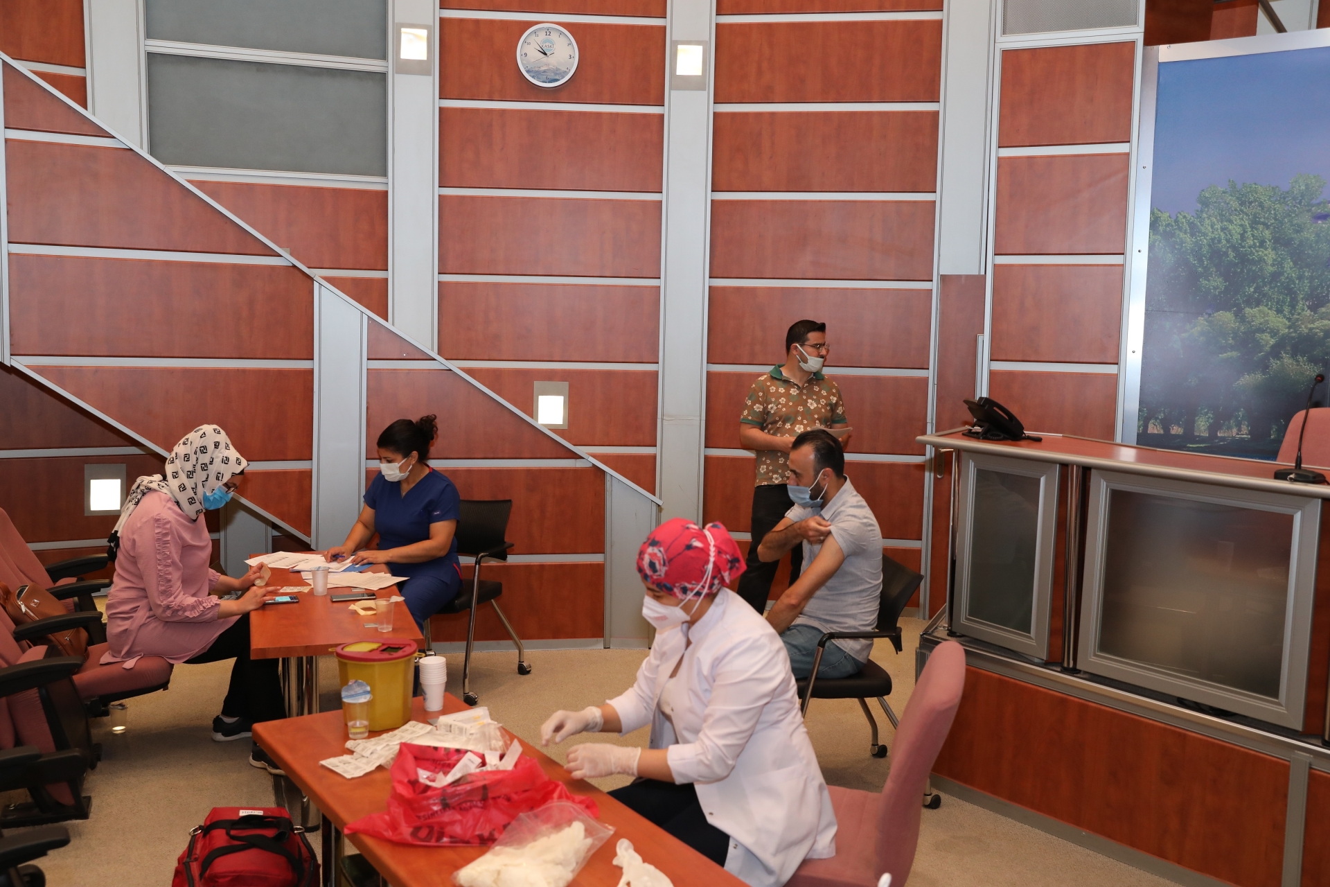 KASKİ de Aşı Seferberliğine Katıldı