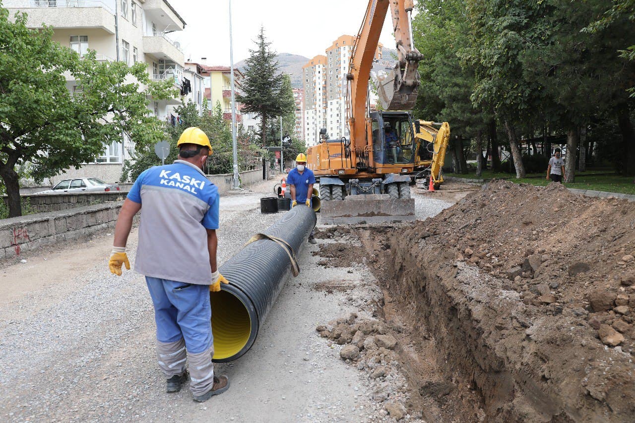 KASKİ, Yağmur Sularını Kanalizasyon Hattından Ayırıyor
